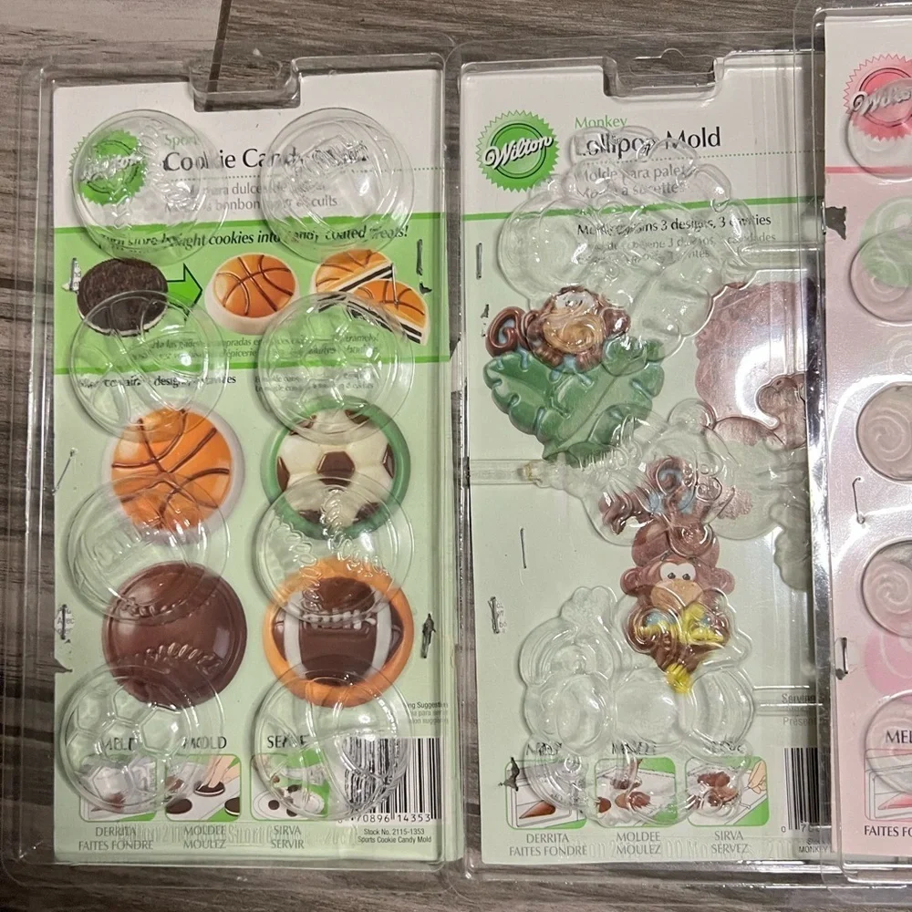 Wilton Assorted Candy Mold Collection